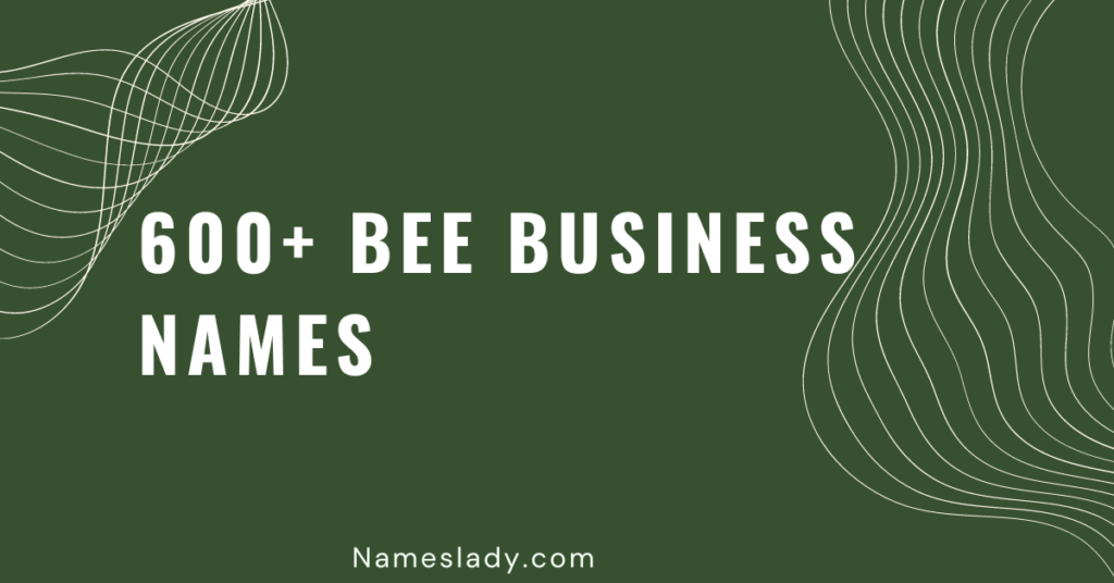 600-catchy-and-cool-bee-business-names-ideas