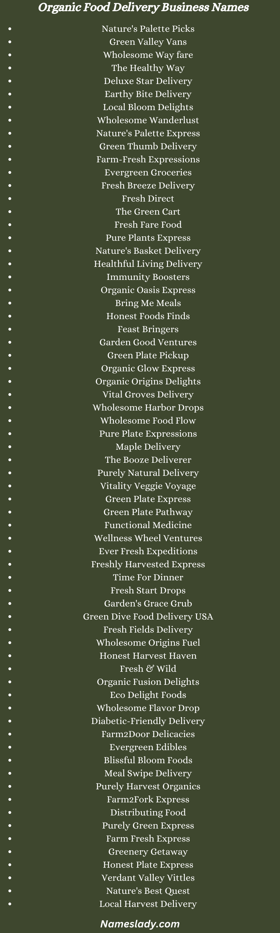 700 Perfect Organic Food Delivery Business Names Ideas 700-perfect-organic-food-delivery-business-names-ideas